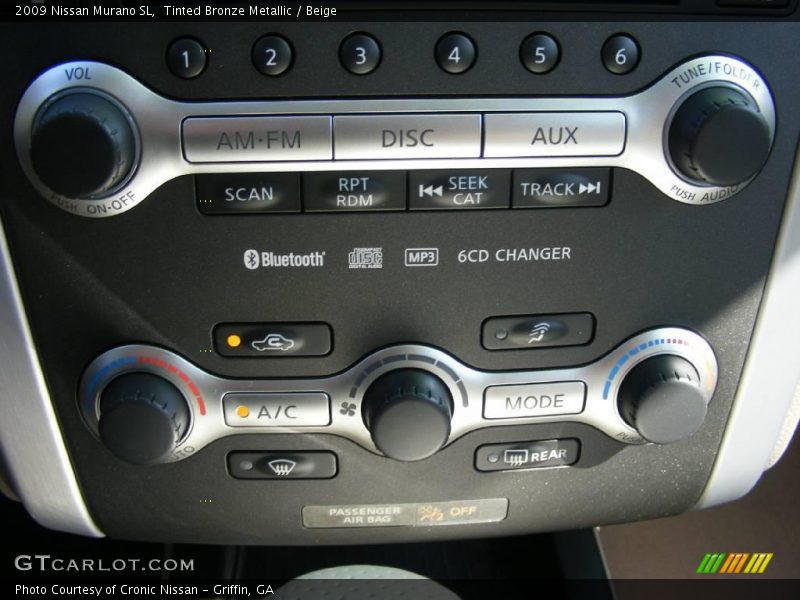 Tinted Bronze Metallic / Beige 2009 Nissan Murano SL