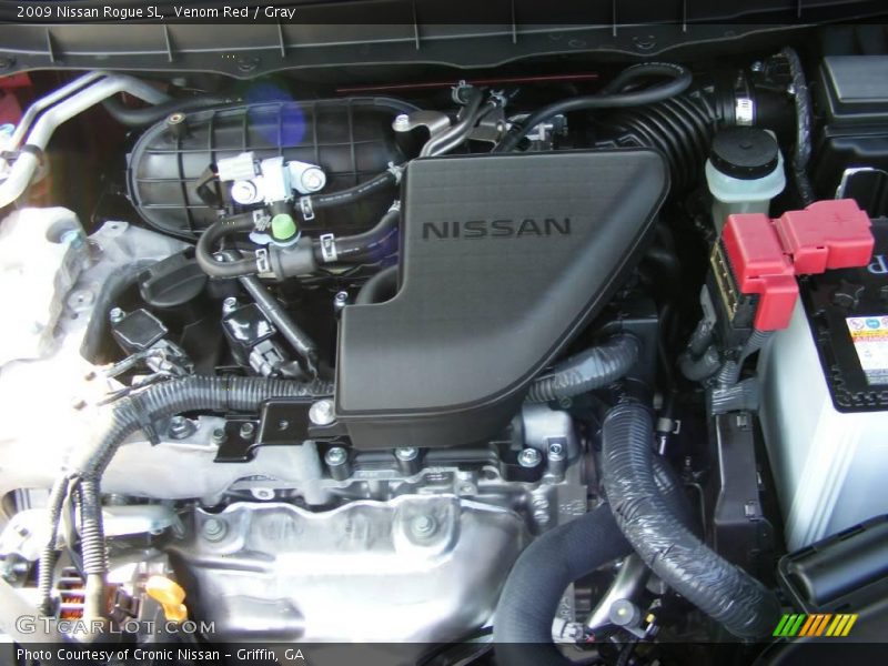 Venom Red / Gray 2009 Nissan Rogue SL