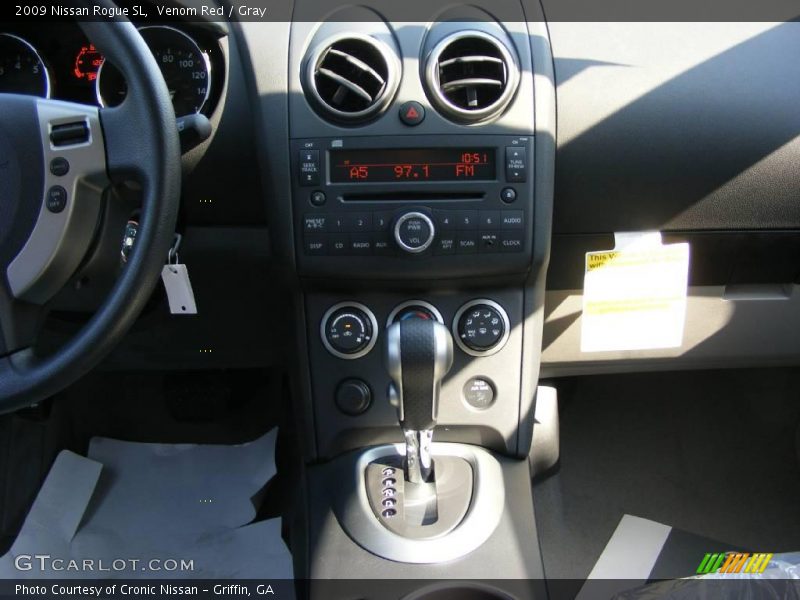 Venom Red / Gray 2009 Nissan Rogue SL