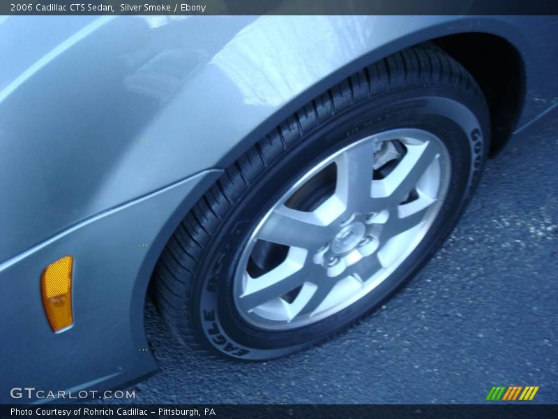 Silver Smoke / Ebony 2006 Cadillac CTS Sedan