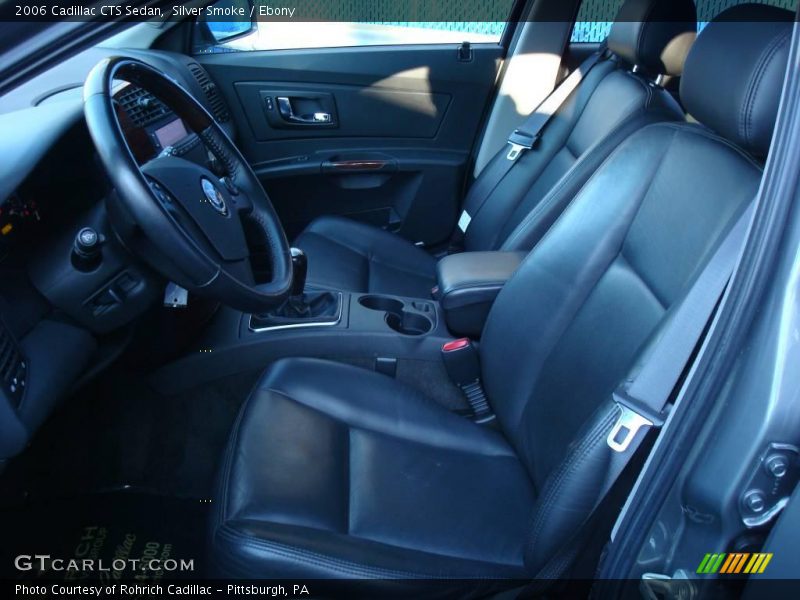 Silver Smoke / Ebony 2006 Cadillac CTS Sedan
