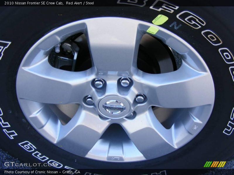 Red Alert / Steel 2010 Nissan Frontier SE Crew Cab