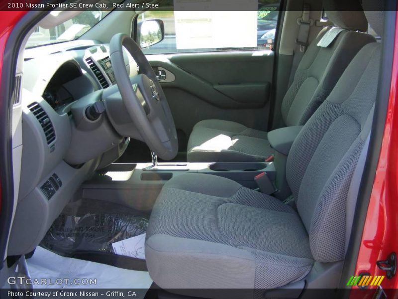 Red Alert / Steel 2010 Nissan Frontier SE Crew Cab