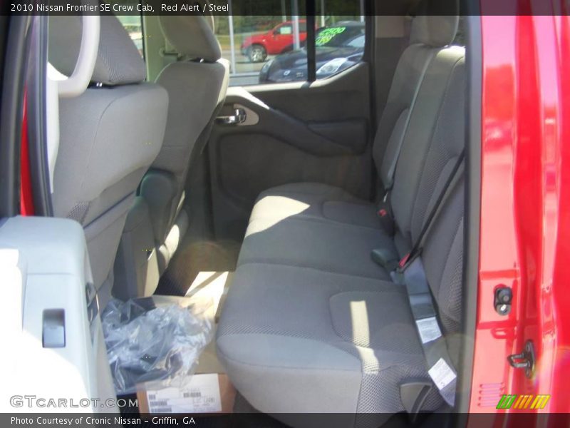 Red Alert / Steel 2010 Nissan Frontier SE Crew Cab