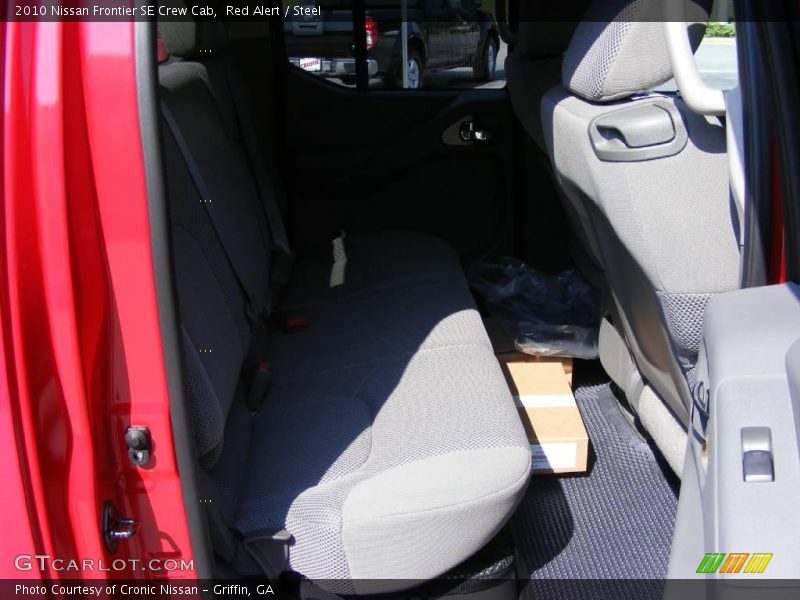 Red Alert / Steel 2010 Nissan Frontier SE Crew Cab