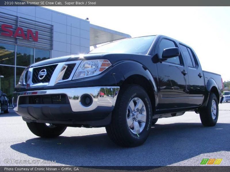 Super Black / Steel 2010 Nissan Frontier SE Crew Cab
