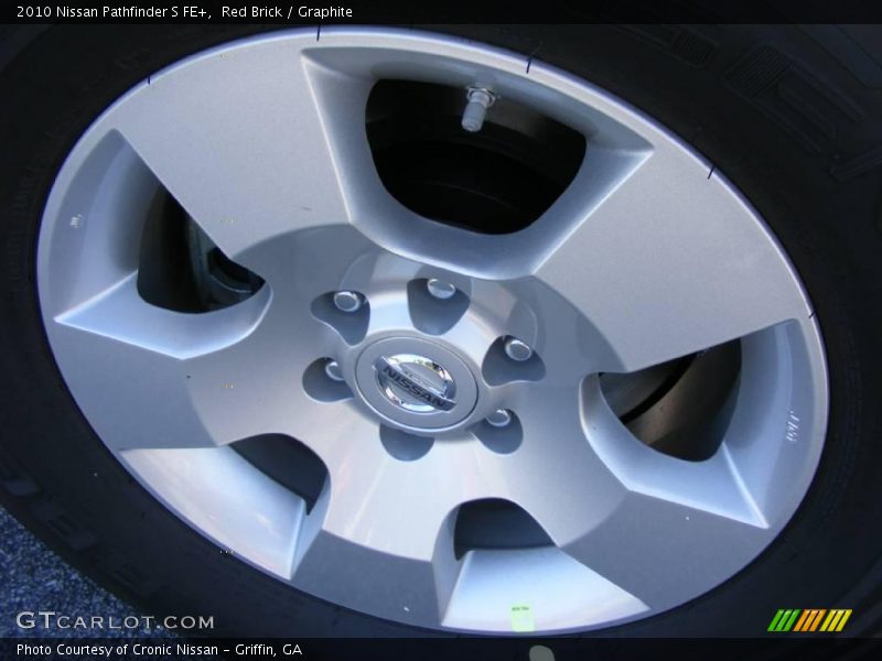 Red Brick / Graphite 2010 Nissan Pathfinder S FE+