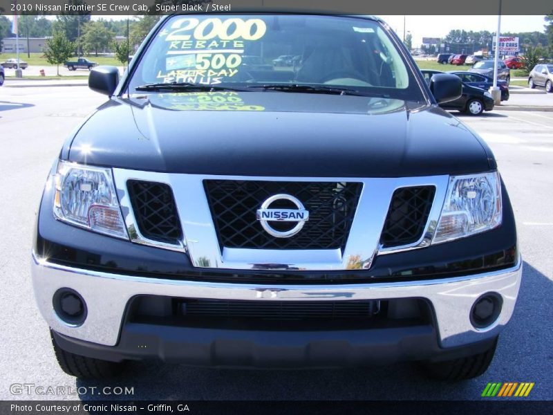 Super Black / Steel 2010 Nissan Frontier SE Crew Cab