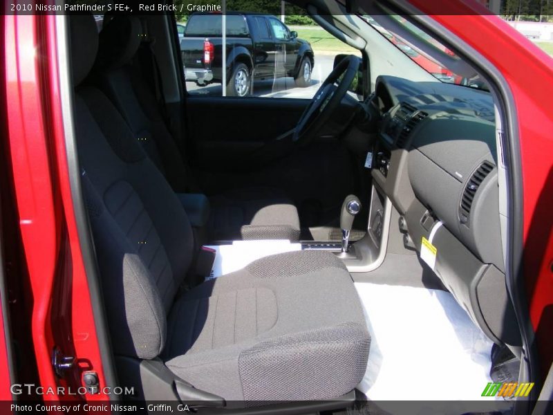 Red Brick / Graphite 2010 Nissan Pathfinder S FE+