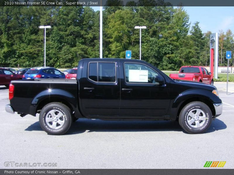 Super Black / Steel 2010 Nissan Frontier SE Crew Cab