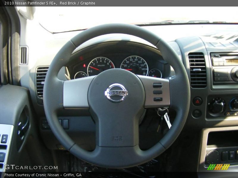 Red Brick / Graphite 2010 Nissan Pathfinder S FE+