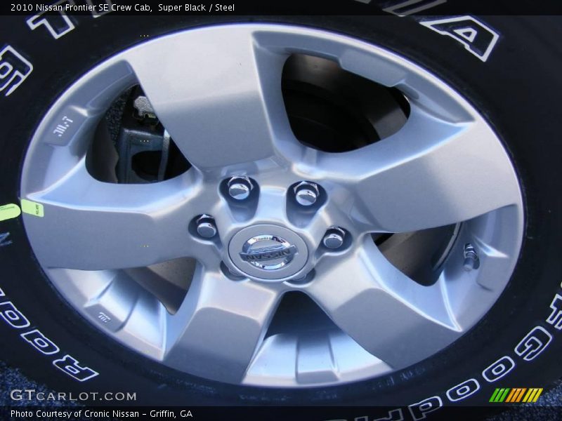 Super Black / Steel 2010 Nissan Frontier SE Crew Cab