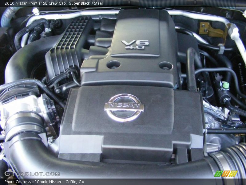 Super Black / Steel 2010 Nissan Frontier SE Crew Cab