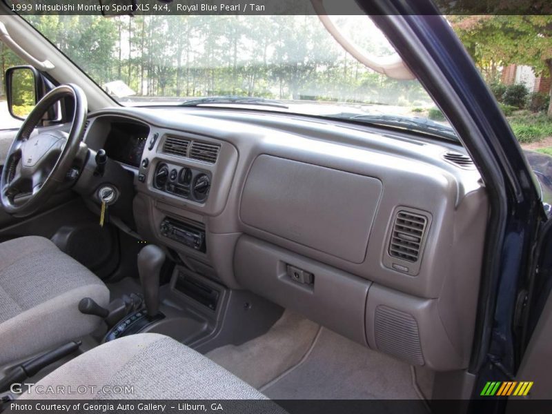 Royal Blue Pearl / Tan 1999 Mitsubishi Montero Sport XLS 4x4