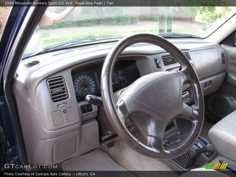 Royal Blue Pearl / Tan 1999 Mitsubishi Montero Sport XLS 4x4