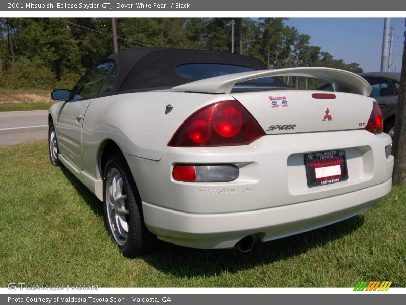 Dover White Pearl / Black 2001 Mitsubishi Eclipse Spyder GT