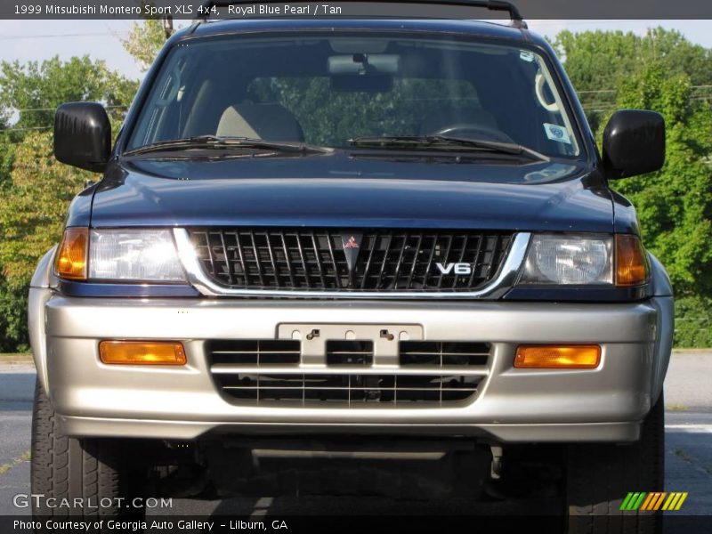Royal Blue Pearl / Tan 1999 Mitsubishi Montero Sport XLS 4x4