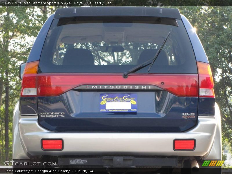 Royal Blue Pearl / Tan 1999 Mitsubishi Montero Sport XLS 4x4