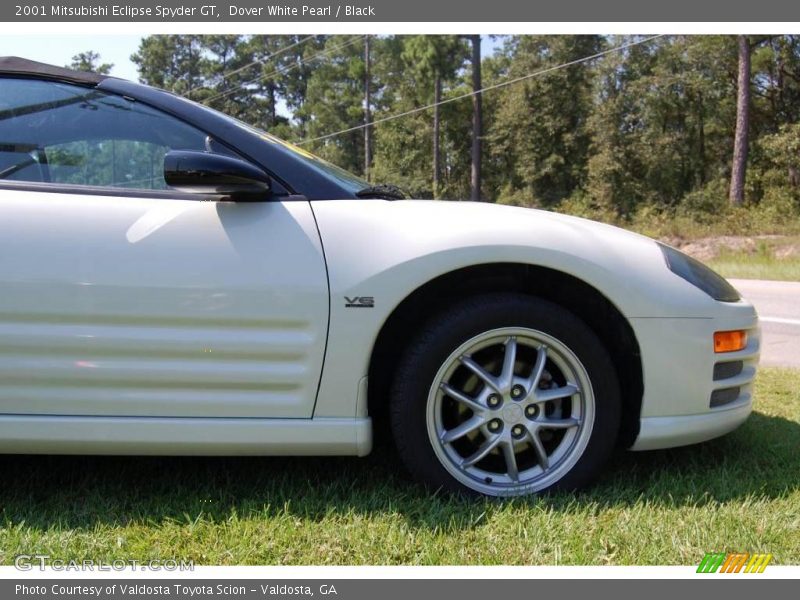 Dover White Pearl / Black 2001 Mitsubishi Eclipse Spyder GT
