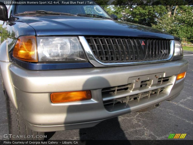 Royal Blue Pearl / Tan 1999 Mitsubishi Montero Sport XLS 4x4