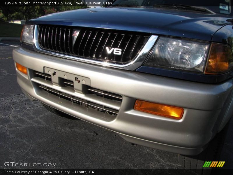Royal Blue Pearl / Tan 1999 Mitsubishi Montero Sport XLS 4x4