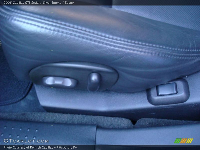 Silver Smoke / Ebony 2006 Cadillac CTS Sedan