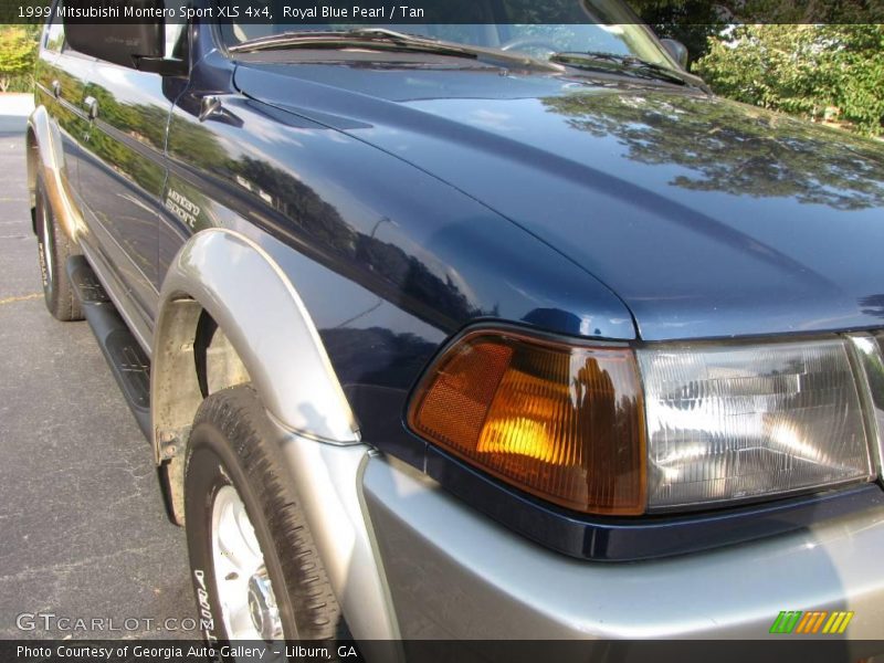 Royal Blue Pearl / Tan 1999 Mitsubishi Montero Sport XLS 4x4