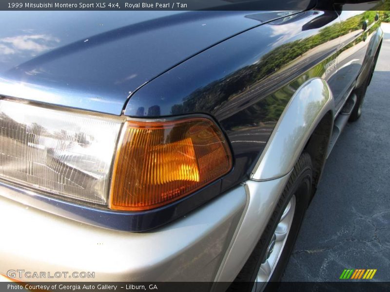 Royal Blue Pearl / Tan 1999 Mitsubishi Montero Sport XLS 4x4