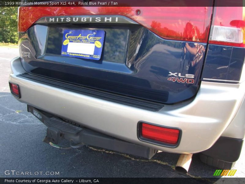 Royal Blue Pearl / Tan 1999 Mitsubishi Montero Sport XLS 4x4