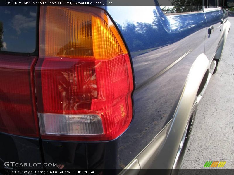 Royal Blue Pearl / Tan 1999 Mitsubishi Montero Sport XLS 4x4