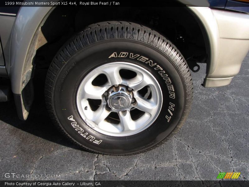 Royal Blue Pearl / Tan 1999 Mitsubishi Montero Sport XLS 4x4