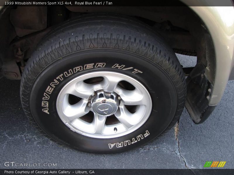 Royal Blue Pearl / Tan 1999 Mitsubishi Montero Sport XLS 4x4