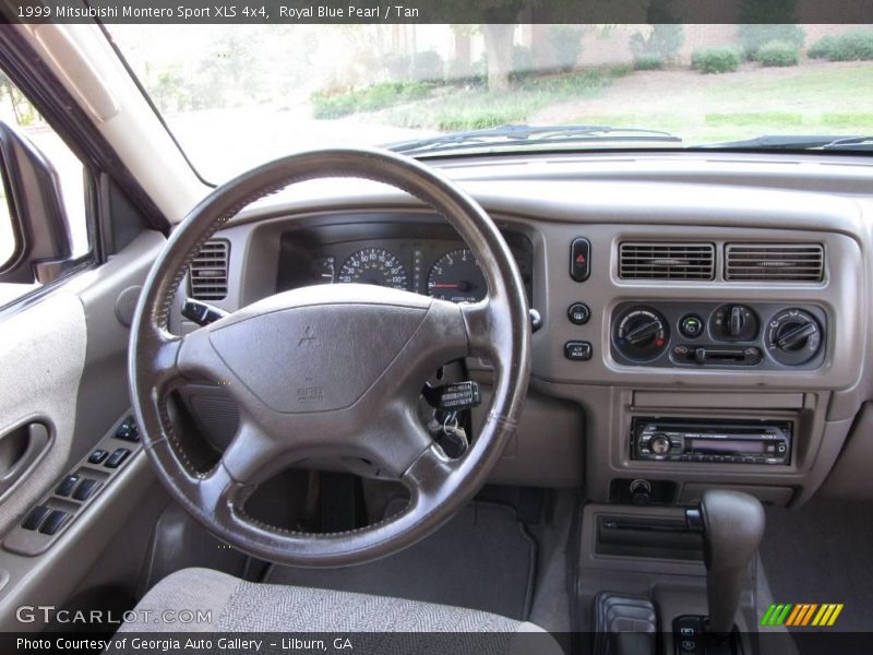 Royal Blue Pearl / Tan 1999 Mitsubishi Montero Sport XLS 4x4