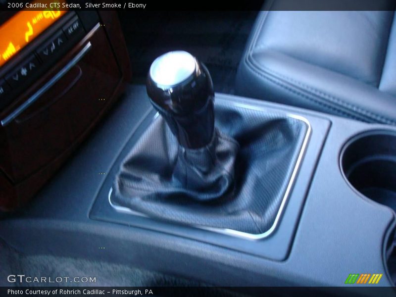Silver Smoke / Ebony 2006 Cadillac CTS Sedan