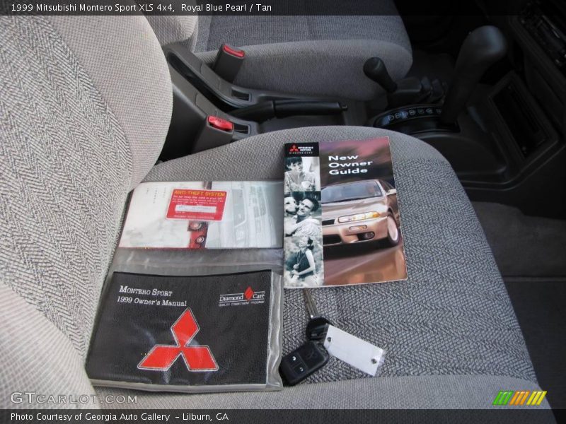 Royal Blue Pearl / Tan 1999 Mitsubishi Montero Sport XLS 4x4