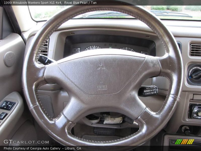Royal Blue Pearl / Tan 1999 Mitsubishi Montero Sport XLS 4x4