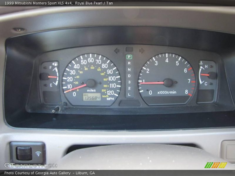 Royal Blue Pearl / Tan 1999 Mitsubishi Montero Sport XLS 4x4
