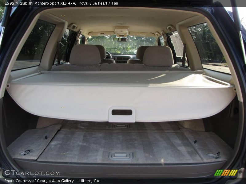 Royal Blue Pearl / Tan 1999 Mitsubishi Montero Sport XLS 4x4