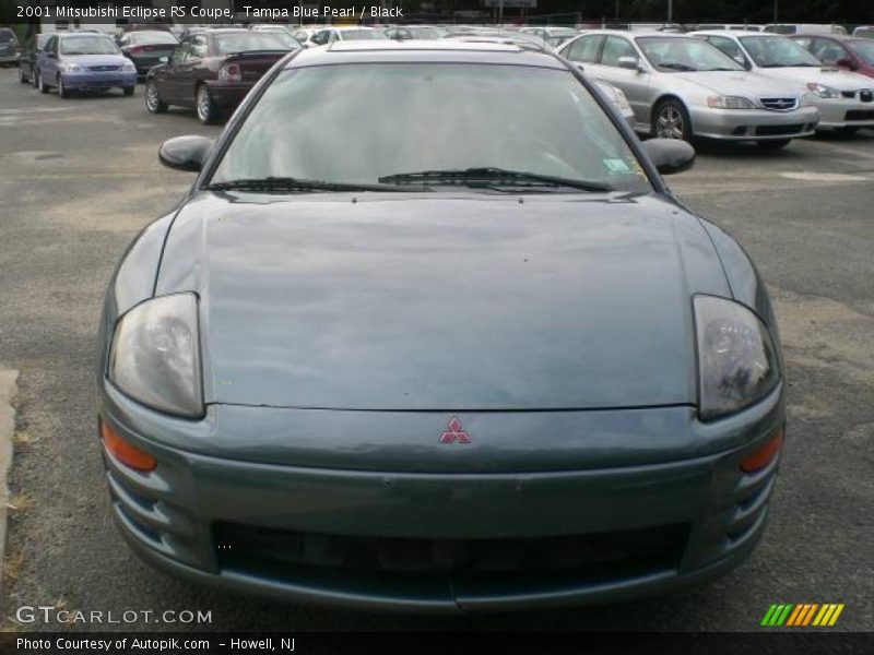 Tampa Blue Pearl / Black 2001 Mitsubishi Eclipse RS Coupe