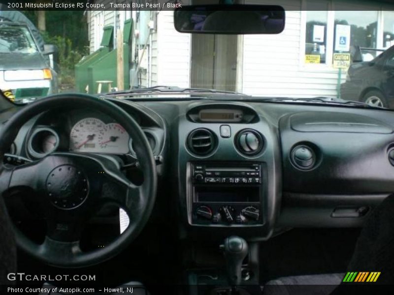 Tampa Blue Pearl / Black 2001 Mitsubishi Eclipse RS Coupe