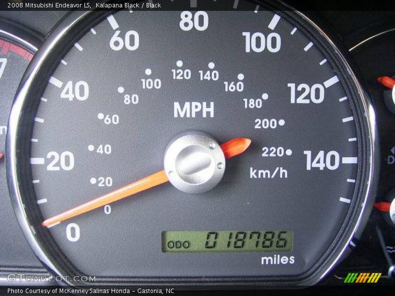 Kalapana Black / Black 2008 Mitsubishi Endeavor LS