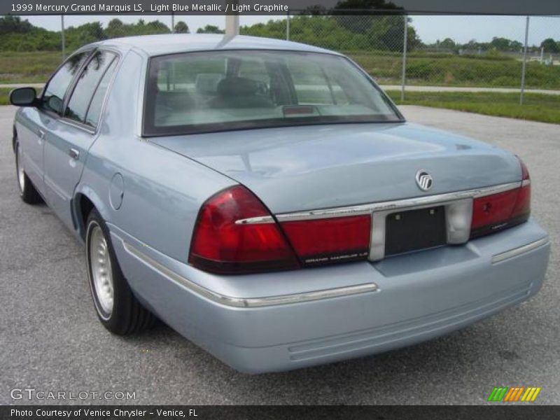 Light Blue Metallic / Light Graphite 1999 Mercury Grand Marquis LS