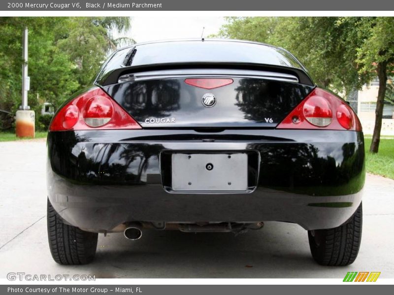 Black / Medium Parchment 2000 Mercury Cougar V6