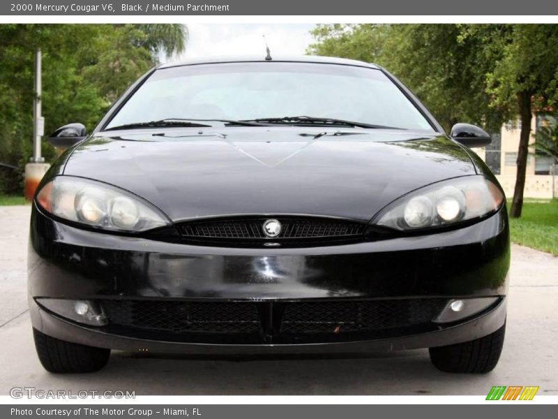 Black / Medium Parchment 2000 Mercury Cougar V6
