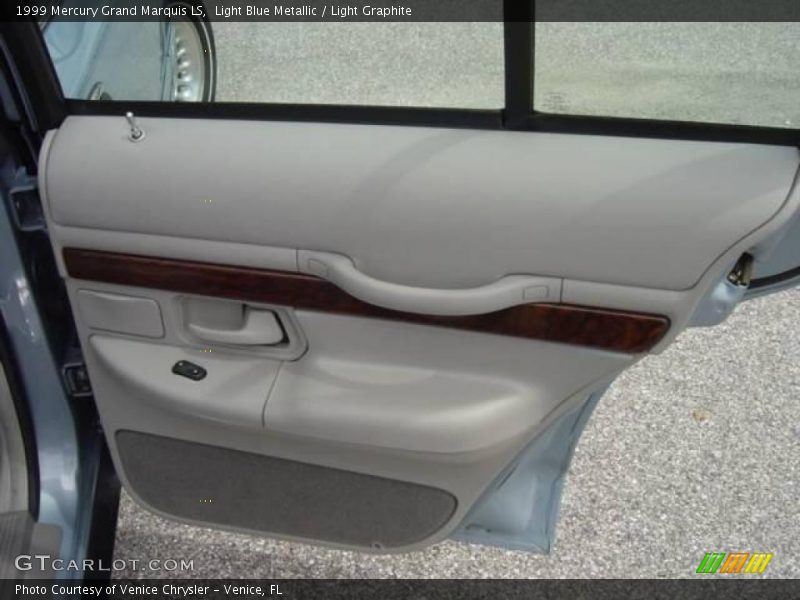 Light Blue Metallic / Light Graphite 1999 Mercury Grand Marquis LS