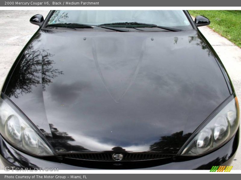 Black / Medium Parchment 2000 Mercury Cougar V6