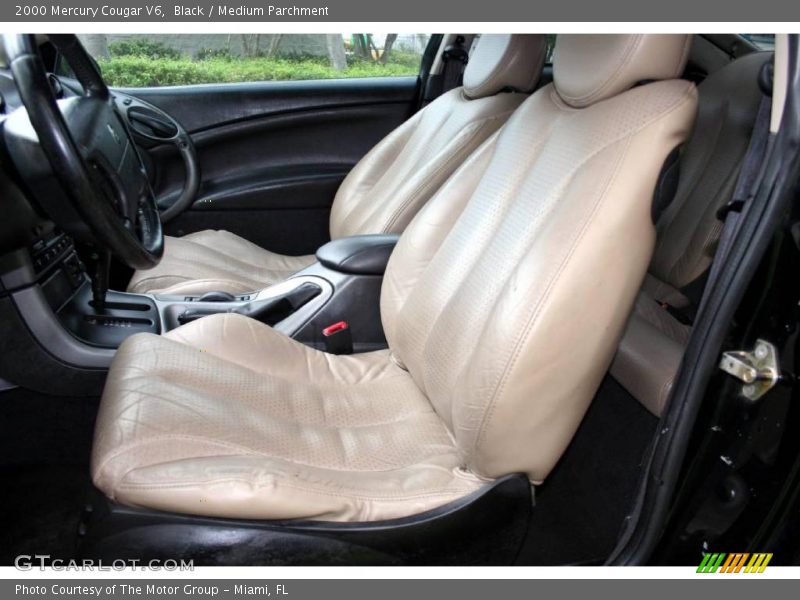 Black / Medium Parchment 2000 Mercury Cougar V6