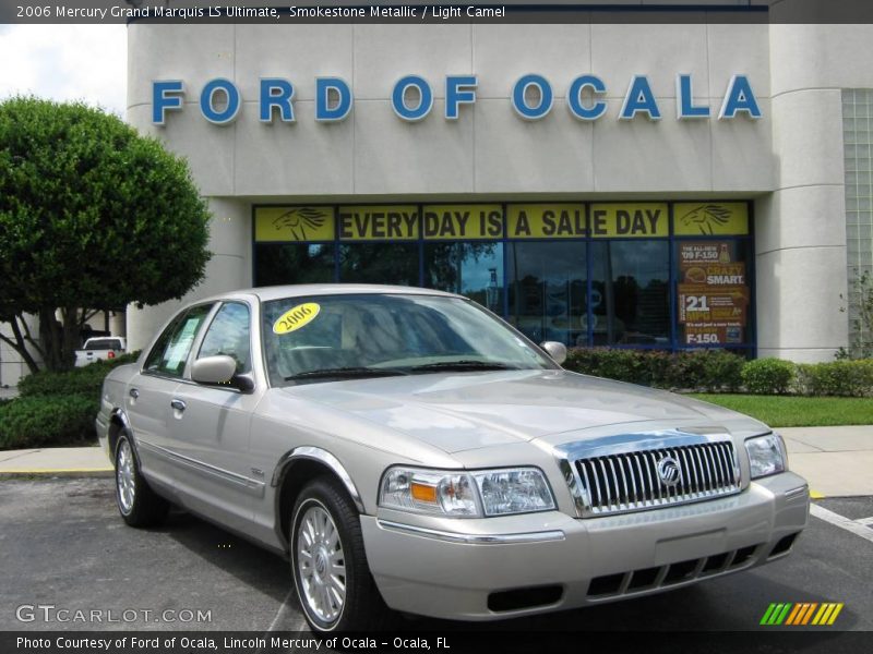 Smokestone Metallic / Light Camel 2006 Mercury Grand Marquis LS Ultimate