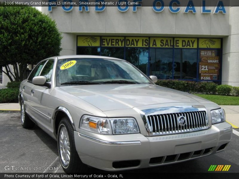 Smokestone Metallic / Light Camel 2006 Mercury Grand Marquis LS Ultimate