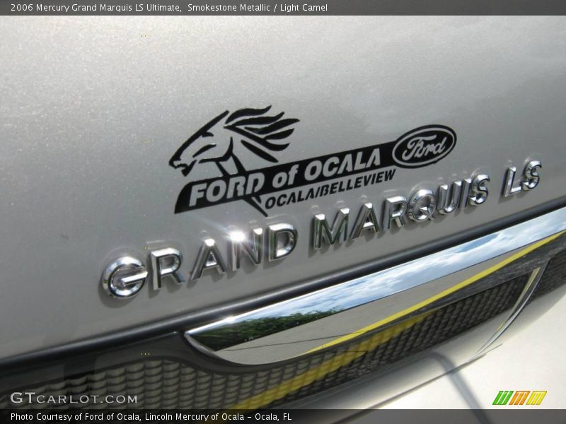 Smokestone Metallic / Light Camel 2006 Mercury Grand Marquis LS Ultimate